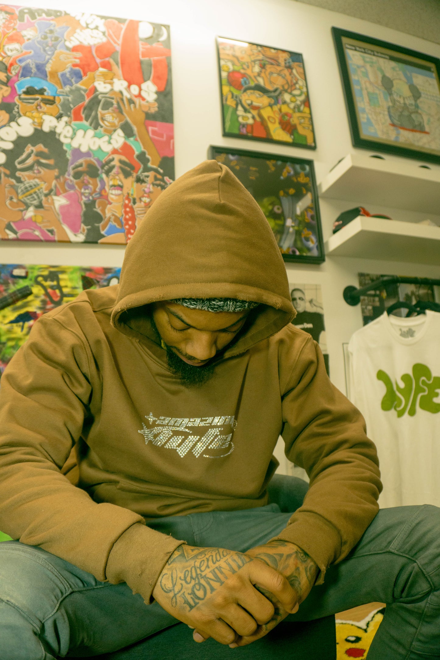 Rhinestone Hoodies